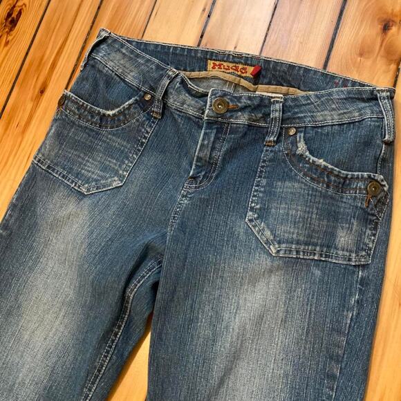 Vintage Y2k 2000s Flared Mudd Jeans Size 11 - Picture 4 of 5
